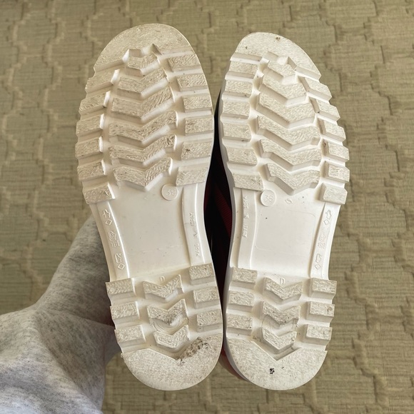 Burberry Rainboots, size 38, red check - Picture 6 of 7